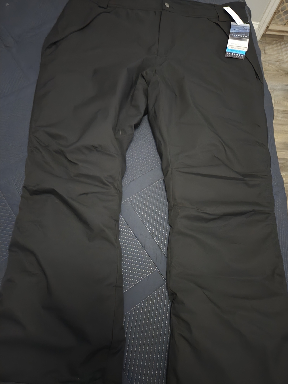 Women's Black Performance Snow Pants Iceburg NWT 2xl